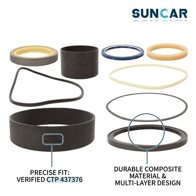 خرید کنید 456-0210 Bucket Cylinder Seal Kit for C.A.T 340F 325F 320D 320E 325F L تولید آنلاین
