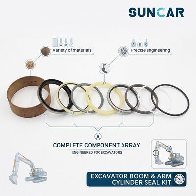 خرید کنید 168-0759 204-2720 234-4672 Boom/Arm Cylinder Seal Kit for C.A.T E322B L E322C FM E325B L E330B L E345B II E345B L E350 M325B W330B تولید آنلاین