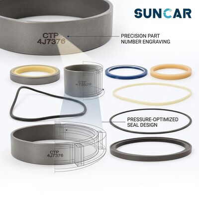 خرید کنید 308-7830 Boom Cylinder Seal Kit for C.A.T E330D E330D L E330D MH E336D L E336D LN E336E تولید آنلاین