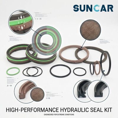 خرید کنید 259-0628 Boom Cylinder Seal Kit for C.A.T E322C E325CL تولید آنلاین