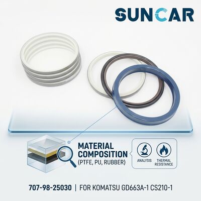 707-98-25030 707-98-25031 Blade Lift Cylinder Seal Kit for Komatsu GD663A-2 CS210-1