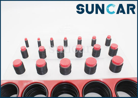 مقاوم در برابر روغن Komatsu PC Seal Oil O-RING Kit O-RING جعبه بزرگ برای آب بندی بیل